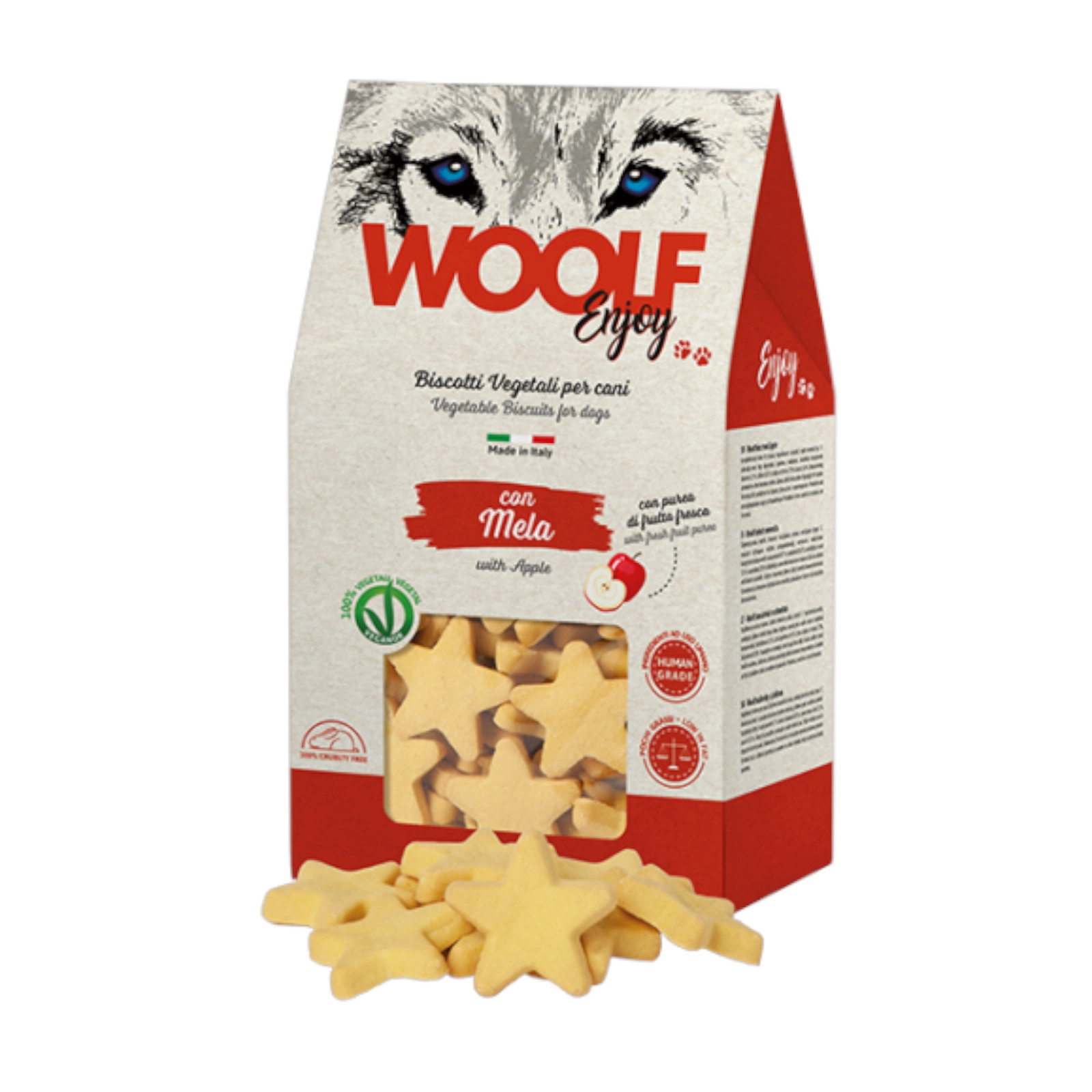 Galletas manzana Woolf 400 gr